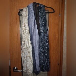 Bnwot Beautiful Infinity Scarves Bundle